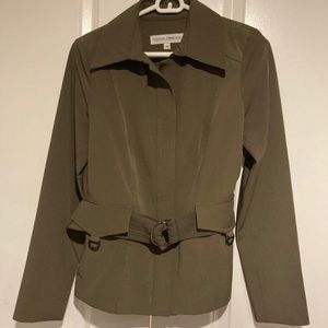 Donna Degnan belted jacket size 4
